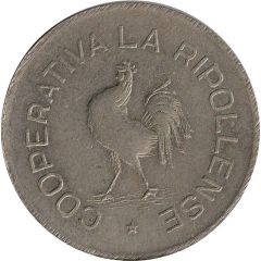 5 Pesetas - Cooperativa La Ripollense