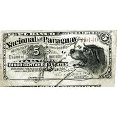 5 Centavos Fuertes Banco Nacional del Paraguay