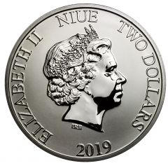 2 Dollars - Elizabeth II Mickey Mouse - Christmas