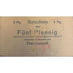 5 Pfennig Einswarden, Frerichswerft