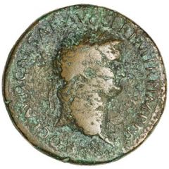 Sestertius - Nero DECVRSIO S C