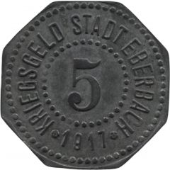 5 Pfennig - Eberbach