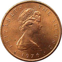 1/2 Penny - Elizabeth II Herring