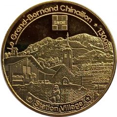 Jeton touristique - Fonderie Saint Luc - Le Grand-Bornand - Chinaillon 1300m