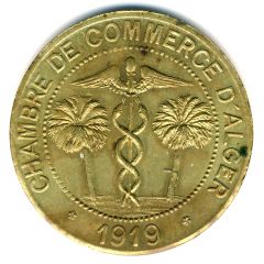 10 Centimes Alger Chamber of Commerce, Essai