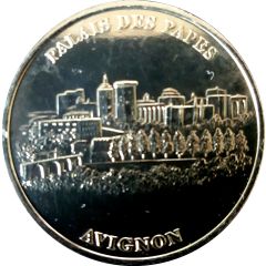 Monnaie de Paris Tourist Token - Avignon Palais des Papes - Le pont Bénézet