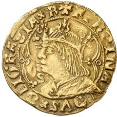 1 Ducat - Ferdinandus II lion and S