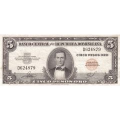 5 Pesos Oro