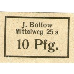 10 Pfennig J. Bollow