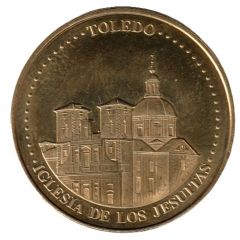 Medal - Toledo Jesuit church, side view