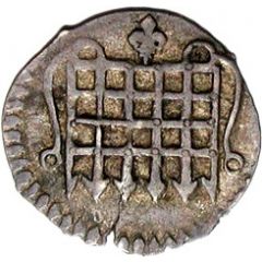 1/2 Penny - James I 1st coinage