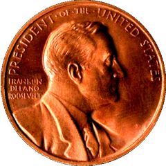 Token - Franklin D. Roosevelt death