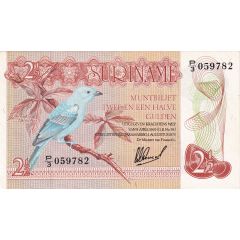 2 1/2 Gulden Muntbiljet