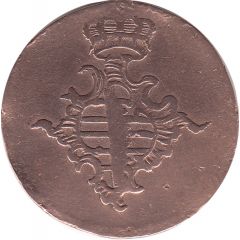 3 Pfennige - Anna Amalia Regent