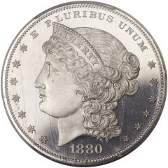1 Dollar `1880 Metric Dollar` Pattern