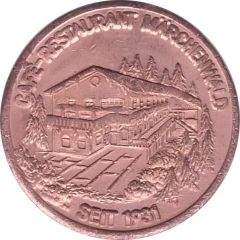 Medal - Cafe-Restaurant Marchenwald Die tanzenden Fontänen