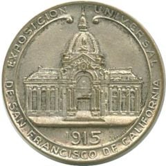 Medal - Panama Pacific International Exposition