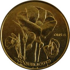 Tourist token - Monnaie de Paris - Marseille - Infopuce - Les Coquelicots