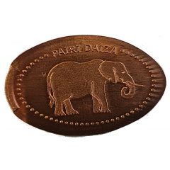 Medal - Pairi Daiza - Elephant
