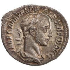 Denarius - Severus Alexander P M TR P VI COS II P P, Annona