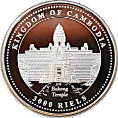3000 Riels - Norodom Sihamoni Year of the Pig
