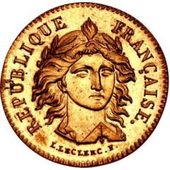 20 Francs Pattern of Leclerc