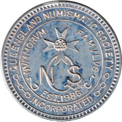 Medal - Silver Jubilee Queensland Numismatic Society