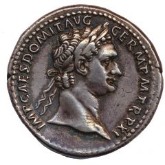 4 Denarius - Domitian IMP XXI COS XVI CENS P P P, Minerva