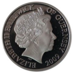 5 Pounds - Elizabeth II Mayflower, Silver Proof