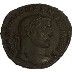 Nummus - Galerius as Caesar GENIO POPVLI ROMANI, Treveri