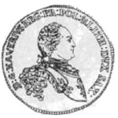 Talar - Ksawery as Polish Prince Drezno mint