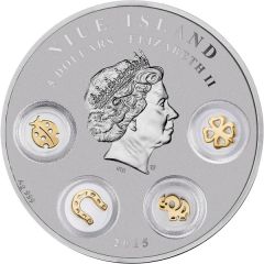 5 Dollars - Elizabeth II Good Luck Charms
