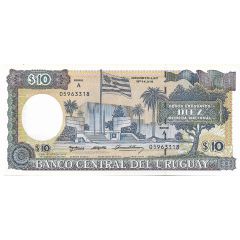 10 Pesos Uruguayos