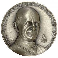Medal - Pope Paul VI United Nations Visit