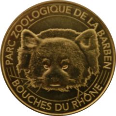 Tourist token - Monnaie de Paris - La Barben - Parc Zoologique le panda roux