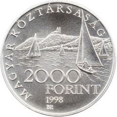 2000 Forint Old Balaton Ship: `Phoenix`