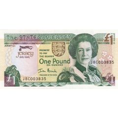 1 Pound 800th Anniversary of Jersey