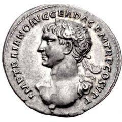 Denarius - Trajan S P Q R OPTIMO PRINCIPI, Pax