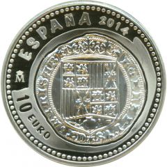 10 Euros Real of Catholic Monarchs