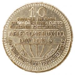 10 Cents - Slab Fork Coal Co. Slab Fork, West Virginia