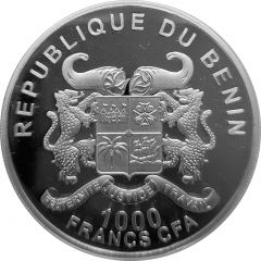 1000 Francs CFA Elephant