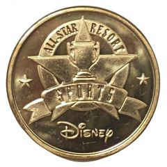 Medallion - Disney`s All-Star Sports Resort, Walt Disney World Soccer Mickey Mouse
