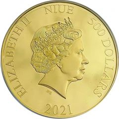 500 Dollars - Elizabeth II Bottlenose Dolphins