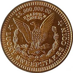 $5 000 000.00 Reader's Digest Lucky Sweepstakes Coin