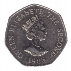 50 Pence - Elizabeth II Liberation