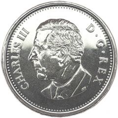 5 Cents - Charles III Brilliant uncirculated, Circulation, Proof, Specimen