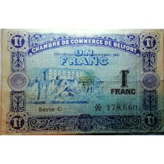 1 Franc - chambre de commerce de Belfort 90