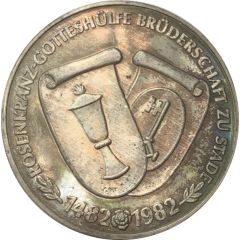 Medal - 500 years of the Rosenkanz brotherhood in Stade