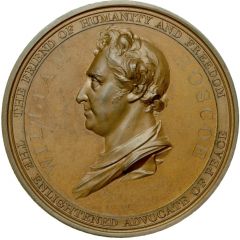 Medal - George III William Roscoe, bronze