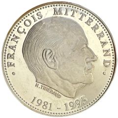 Président de la République - François Mitterrand argent